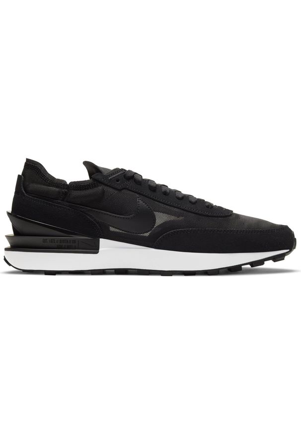 Nike Waffle One Czarny 44. Kolor: czarny. Sport: bieganie