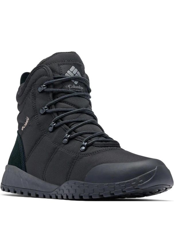 columbia - Buty Sneakersy Męskie Columbia Fairbanks Waterproof. Kolor: czarny. Technologia: Omni-Heat (Columbia). Sezon: zima