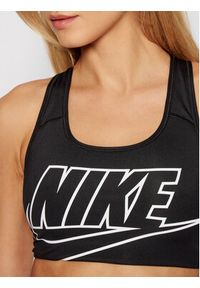 Nike Biustonosz sportowy Swoosh BV3643 Czarny. Kolor: czarny. Materiał: syntetyk