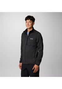 columbia - Bluza Polarowa Męska Columbia Sweater Weather. Typ kołnierza: polo. Kolor: czarny. Materiał: polar