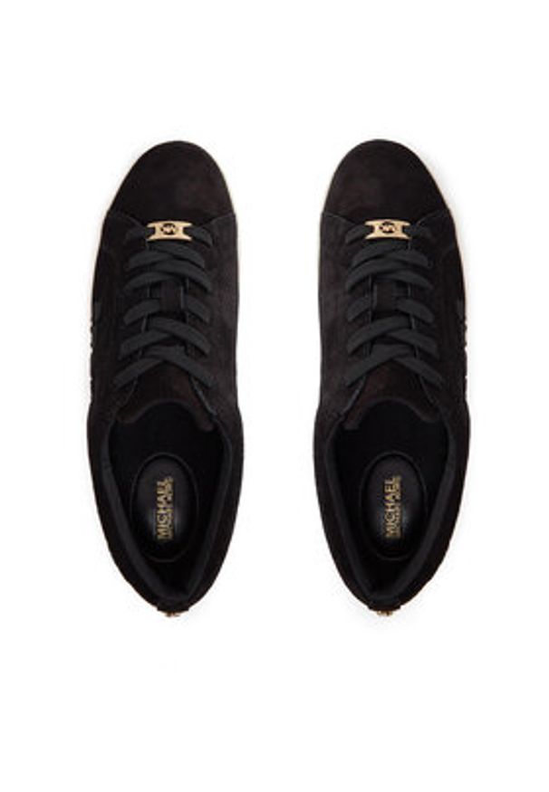 Michael Kors Sneakersy Keaton Lace up 43R5KEFS1S Czarny. Kolor: czarny. Materiał: skóra