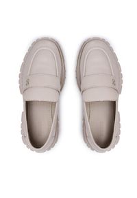 Simple Loafersy SL-43-02-000114 Beżowy. Kolor: beżowy. Materiał: skóra #7