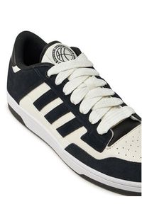 Adidas - adidas Sneakersy Rapid Court Low JP5255 Czarny. Kolor: czarny. Materiał: skóra #5