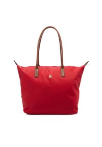 TOMMY HILFIGER - Tommy Hilfiger Torebka Popette Tote AW0AW17711 Czerwony. Kolor: czerwony #1