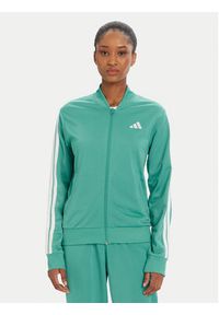 Adidas - adidas Dres Essentials 3-Stripes JD2687 Zielony Regular Fit. Kolor: zielony. Materiał: syntetyk #4