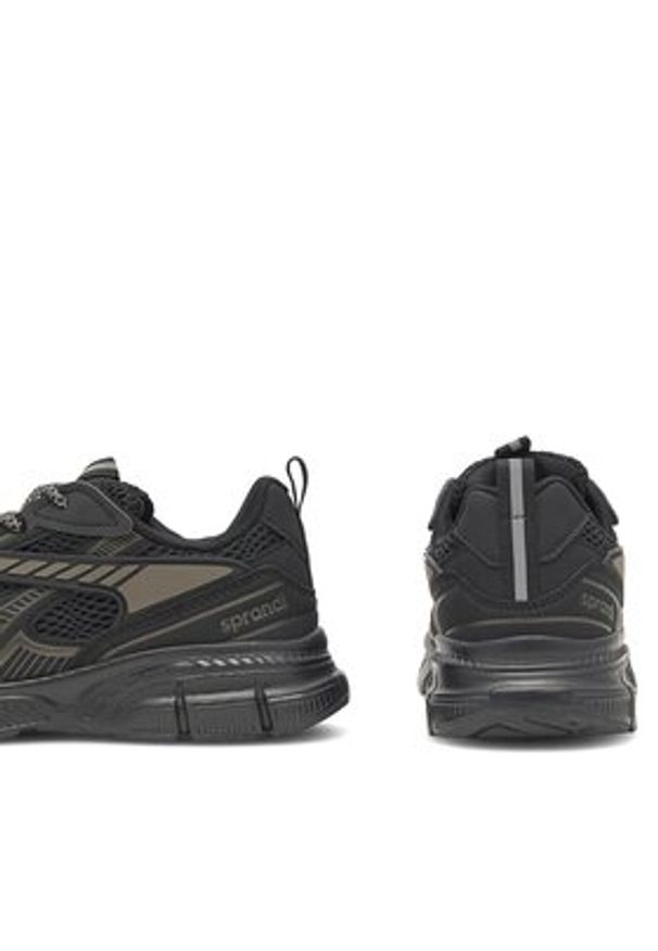 Sprandi Sneakersy WP-2311101A Czarny. Kolor: czarny. Materiał: materiał