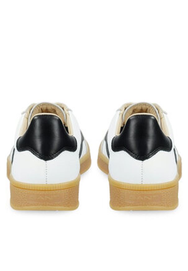 GANT - Gant Sneakersy 31531040 Biały. Kolor: biały. Materiał: skóra