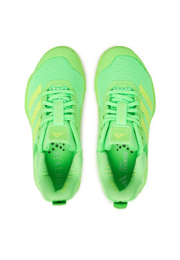 Adidas - adidas Buty na siłownię Dropset 3 strength training JR1676 Zielony. Kolor: zielony. Materiał: materiał. Sport: fitness