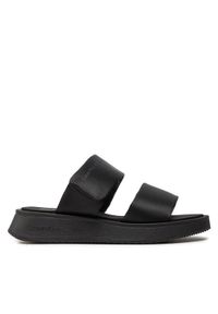 Calvin Klein Jeans Klapki Slide Double Strap Sandal Dc YW0YW01355 Czarny. Kolor: czarny #1