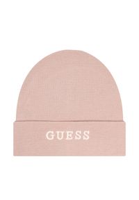 Guess Czapka AW5189 POL01 Różowy. Kolor: różowy. Materiał: materiał #1