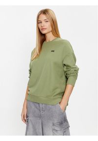 Vans Bluza Comfycush Essential Crew VN000A6C Zielony Regular Fit. Kolor: zielony. Materiał: syntetyk, bawełna
