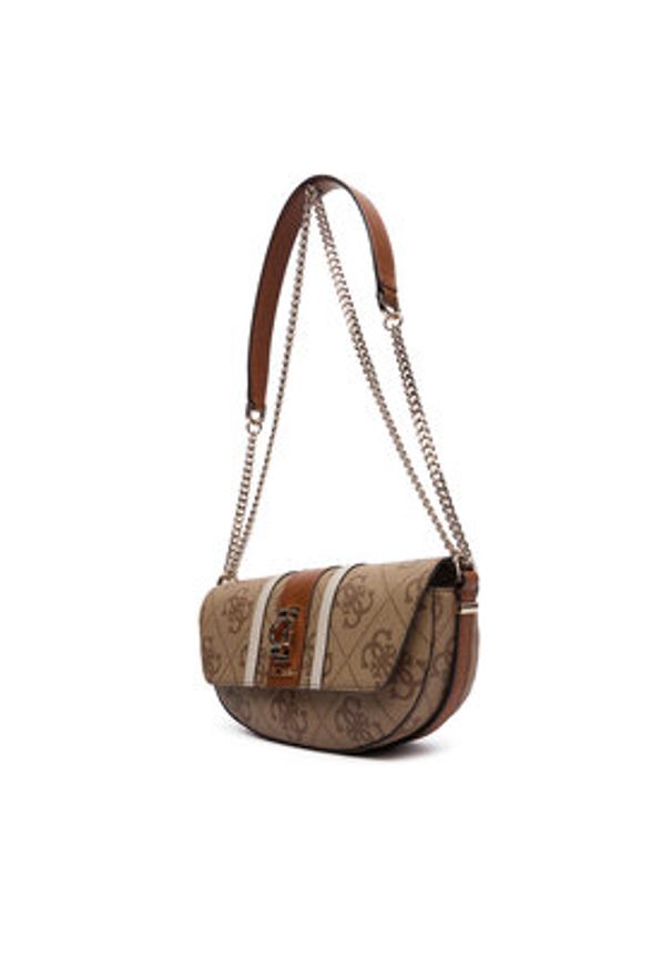 Guess Torebka Erenia HWSO78 38210 Beżowy. Kolor: beżowy. Materiał: skórzane