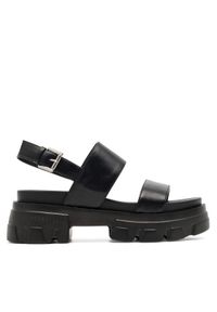 DeeZee Sandały Future Nostalgia WS87666-3 Czarny. Kolor: czarny. Materiał: skóra #1