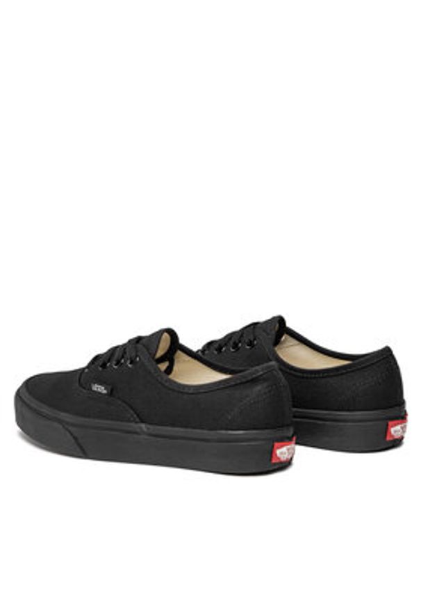 Vans Tenisówki Authentic VN000EE3BKA Czarny. Kolor: czarny. Materiał: materiał