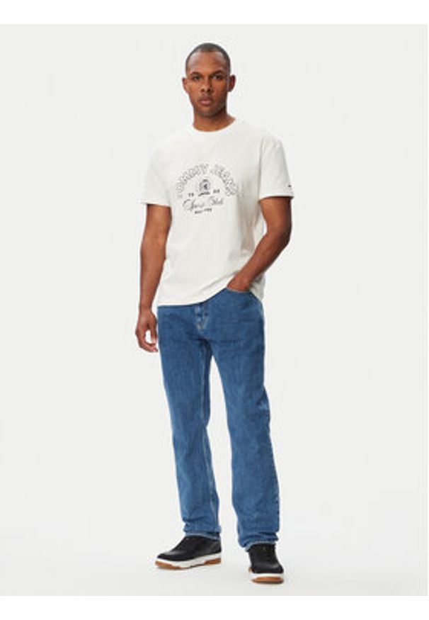 Tommy Jeans Jeansy Ryan DM0DM23386 Granatowy Slim Fit. Kolor: niebieski