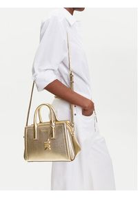 MICHAEL Michael Kors Torebka Laila 30S5G9IS1M Złoty. Kolor: złoty. Materiał: skórzane