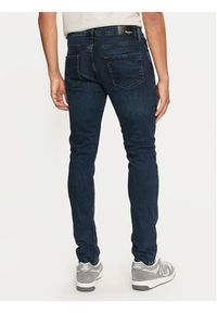 Pepe Jeans Jeansy PM207387 Granatowy Skinny Fit. Kolor: niebieski