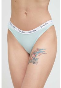 Calvin Klein Underwear figi kolor turkusowy. Kolor: turkusowy #1
