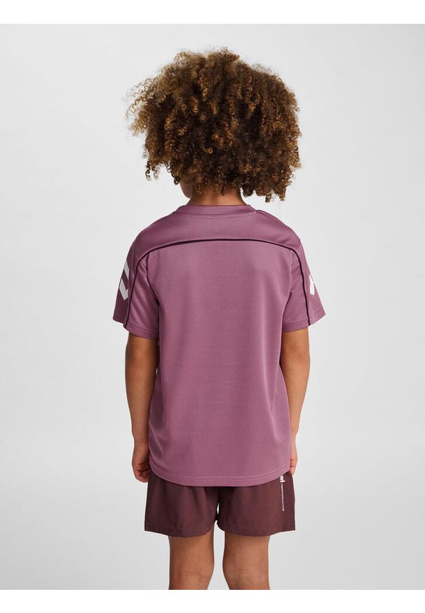 Koszulka dla dzieci Hummel. Kolor: fioletowy. Sport: joga i pilates