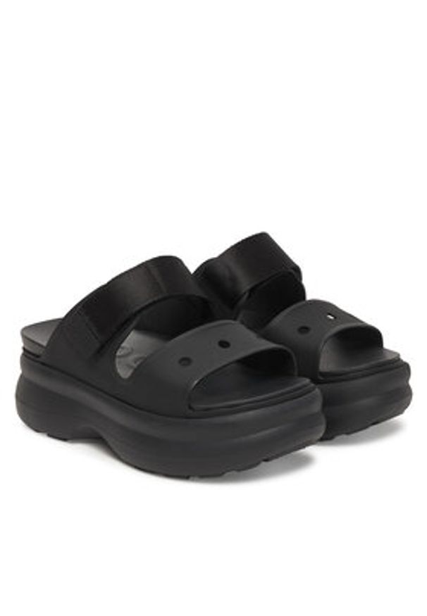 Crocs Klapki Soho Two Strap Sandal 212861 Czarny. Kolor: czarny