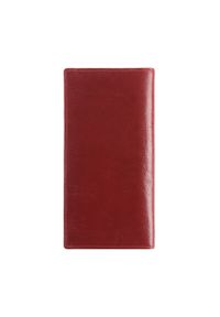 Wittchen - Damski portfel ze skóry klasyczny duży. Kolor: czerwony. Materiał: skóra #4