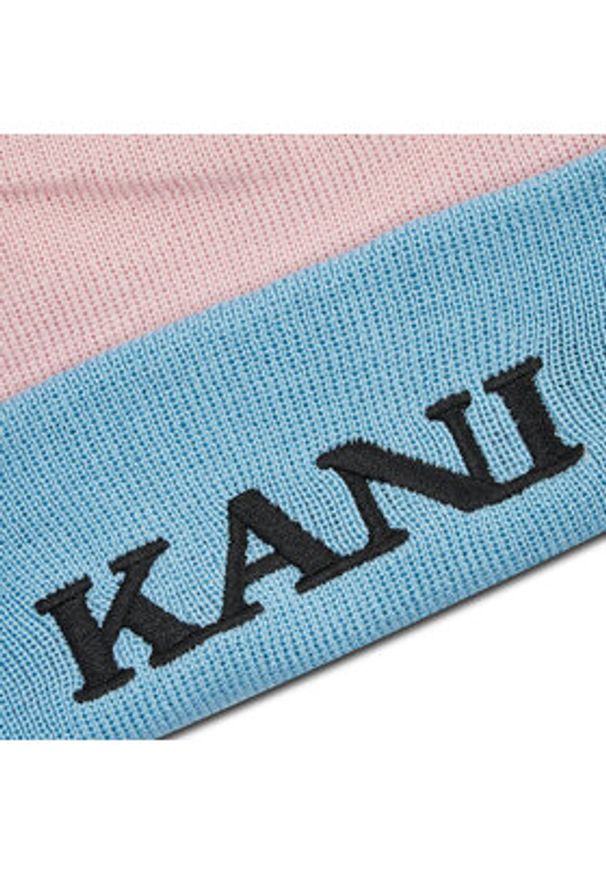 Karl Kani Czapka Retro Block Beanie 7020114 Różowy. Kolor: różowy. Materiał: materiał. Styl: retro