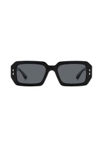 ISABEL MARANT - Isabel Marant okulary przeciwsłoneczne damskie kolor czarny. Kształt: prostokątne. Kolor: czarny #5