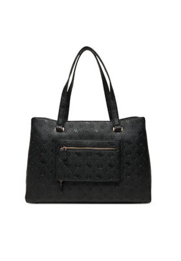 Guess Torebka Salinge Travel TWDP96 24024 Czarny. Kolor: czarny. Materiał: skórzane