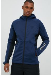 Rossignol kurtka outdoorowa kolor granatowy. Kolor: niebieski. Materiał: tkanina, materiał, softshell. Długość rękawa: raglanowy rękaw #5