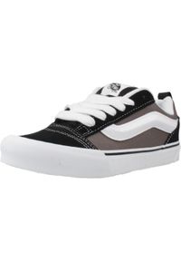 Vans - Kapcie VANS KNU SKOOL Czarny. Kolor: czarny. Materiał: tkanina, skóra