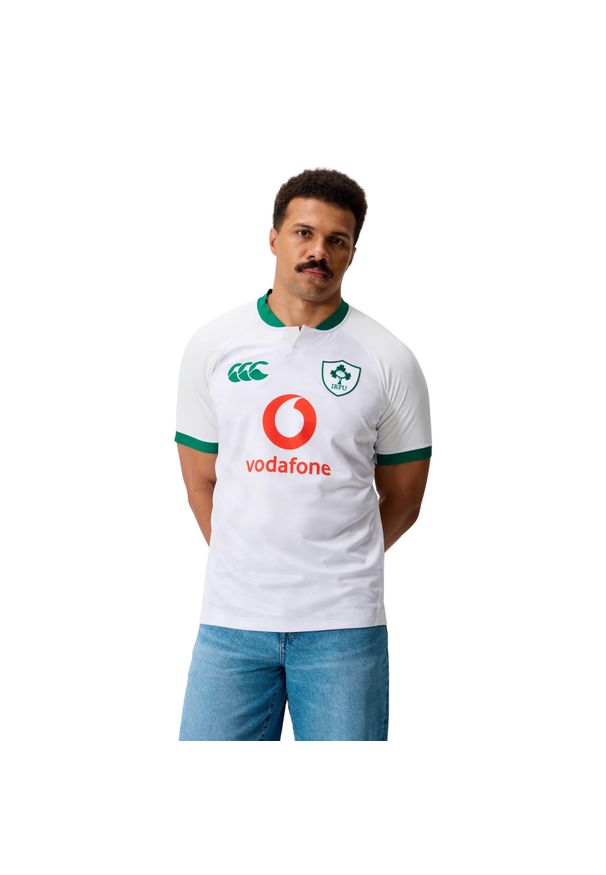 CANTERBURY - Zewnętrzny strój Irlandii 2025/26. Kolor: biały