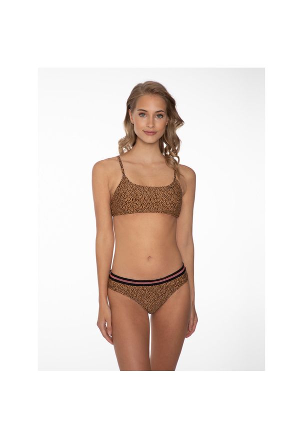 Dół od bikini damskiego Protest Mm Jazz. Kolor: brązowy