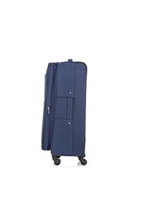 Ochnik - Komplet walizek na kółkach 19'/24'/28'. Kolor: niebieski. Materiał: materiał, nylon, poliester #3