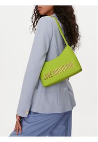 Love Moschino - LOVE MOSCHINO Torebka JC4198PP1IKD0404 Zielony. Kolor: zielony. Materiał: skórzane #5