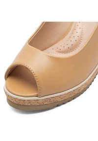 Clara Barson Sandały BETTY WS22257-01 Beżowy. Kolor: beżowy #8
