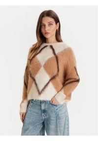 ViCOLO Sweter 55042F Écru Regular Fit #1