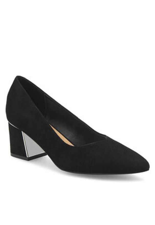 Lasocki Czółenka WYL3022-2Z Czarny. Kolor: czarny. Materiał: zamsz, skóra