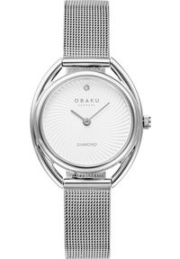 Zegarek OBAKU Zegarek damski Obaku Denmark V286LXCIMC srebrny. Kolor: srebrny #1
