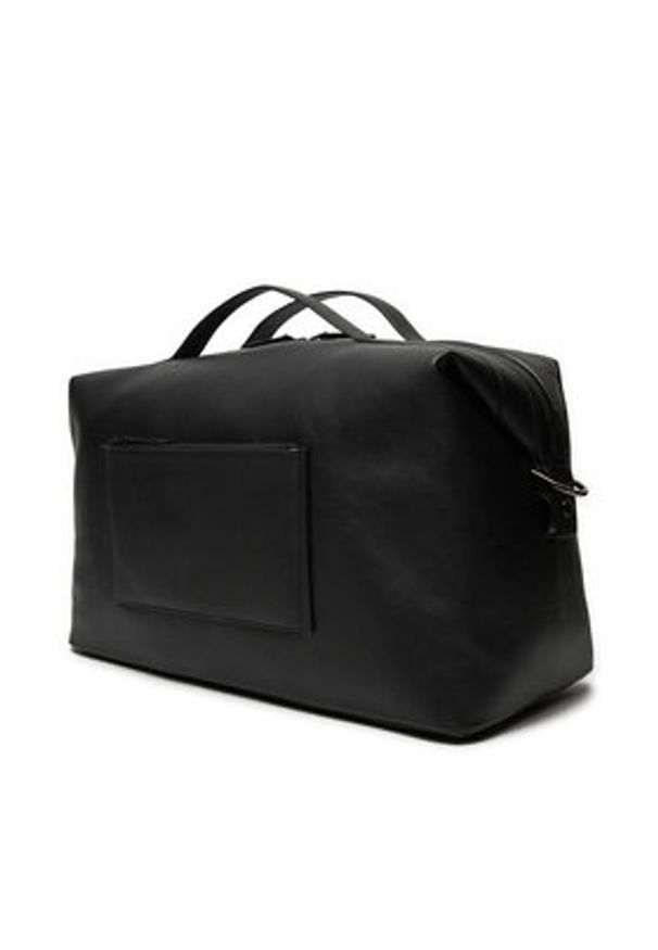 Calvin Klein Torba Ck Refined Weekender K50K512776 Czarny. Kolor: czarny. Materiał: skóra