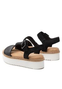 Clarks Espadryle Lana Shore 261646274 Czarny. Kolor: czarny. Materiał: skóra #4