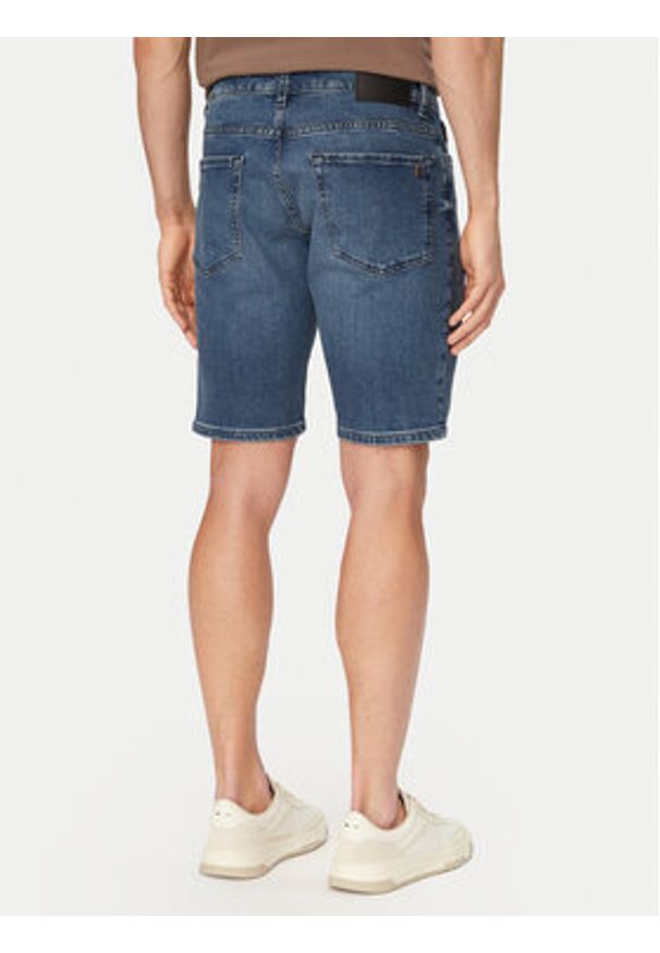 BOSS Szorty jeansowe Re.Maine 50559891 Niebieski Regular Fit. Kolor: niebieski. Materiał: bawełna