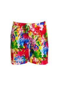 FUNKY TRUNKS - Szorty kąpielowe męskie Funky Trunks Ink Jet Shorts. Kolor: wielokolorowy. Materiał: poliester #1