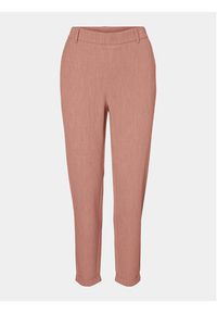 Vero Moda Chinosy Maya 10225280 Różowy Regular Fit. Kolor: różowy. Materiał: syntetyk #4