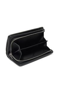 Calvin Klein Duży Portfel Damski Ck Daily Medium Bifold_Tex K60K612957 Czarny. Kolor: czarny. Materiał: skóra #4