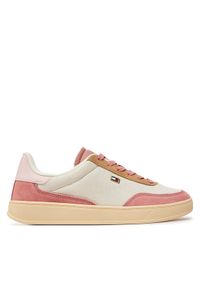 TOMMY HILFIGER - Tommy Hilfiger Sneakersy Heritage Court Sneaker FW0FW07890 Beżowy. Kolor: beżowy #1