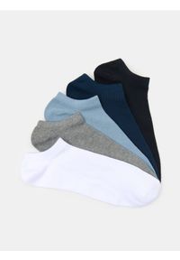 Sinsay - Prążkowane skarpetki 5 pack - wielobarwny. Materiał: prążkowany #1