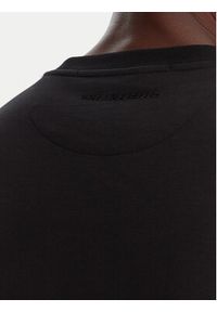 Karl Lagerfeld - KARL LAGERFELD T-Shirt 755037 554227 Czarny Regular Fit. Typ kołnierza: dekolt w karo. Kolor: czarny. Materiał: bawełna #3