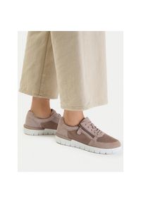 Sneakersy Caprice. Kolor: brązowy #1