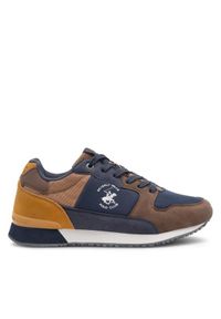 Beverly Hills Polo Club Sneakersy ACES-01 Granatowy. Kolor: niebieski. Materiał: materiał