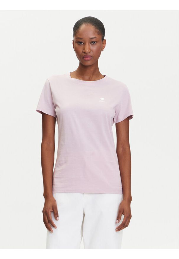 BOSS T-Shirt C_Esogo_3 50545288 Różowy Regular Fit. Kolor: różowy. Materiał: bawełna